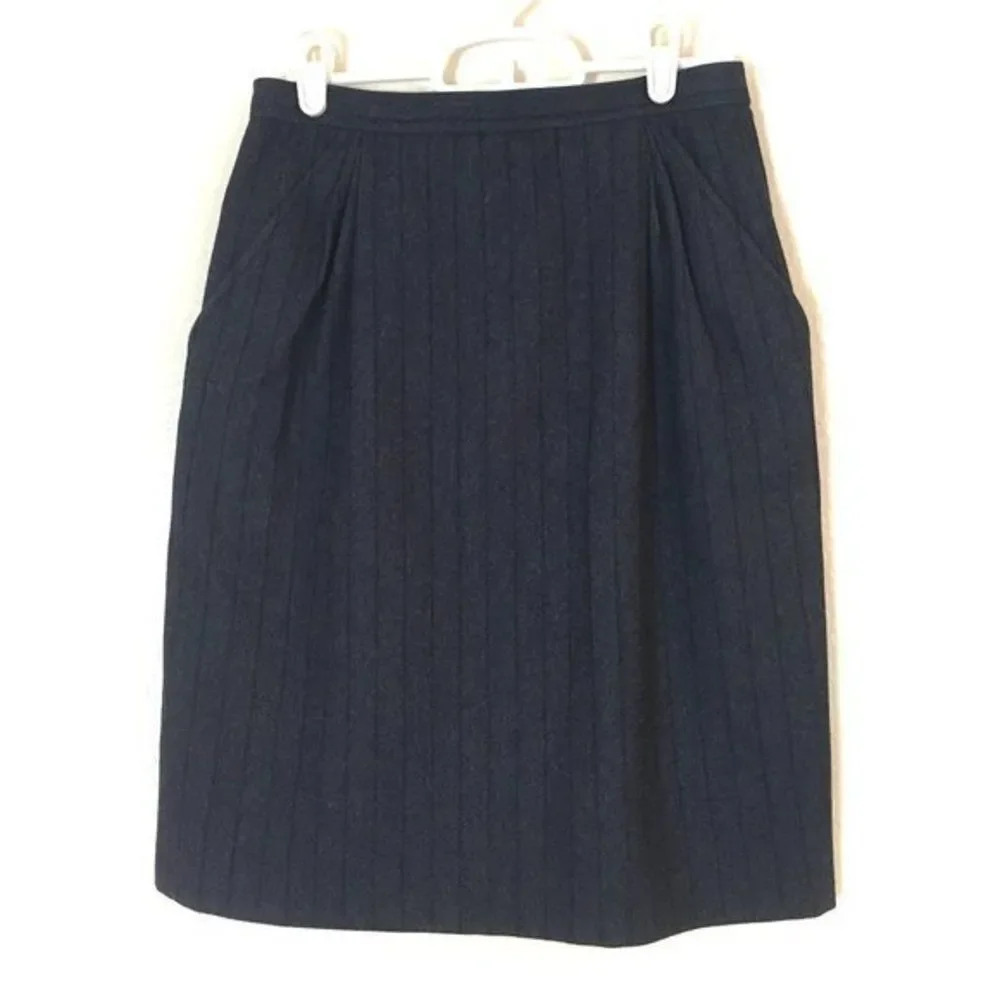 Vintage Saint Laurent Rive Gauche Skirt Size EU38 Measures 24x20